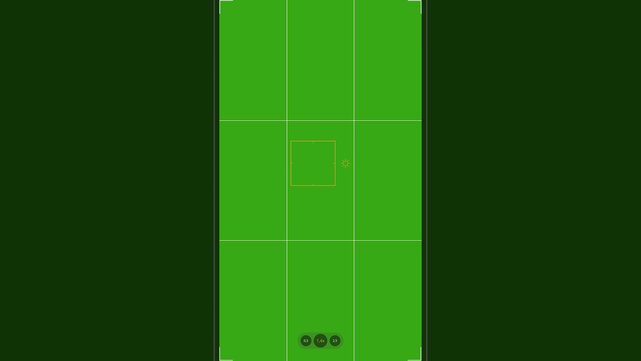 green Screen iphone Camera Recording Screen Frame Viewfinder