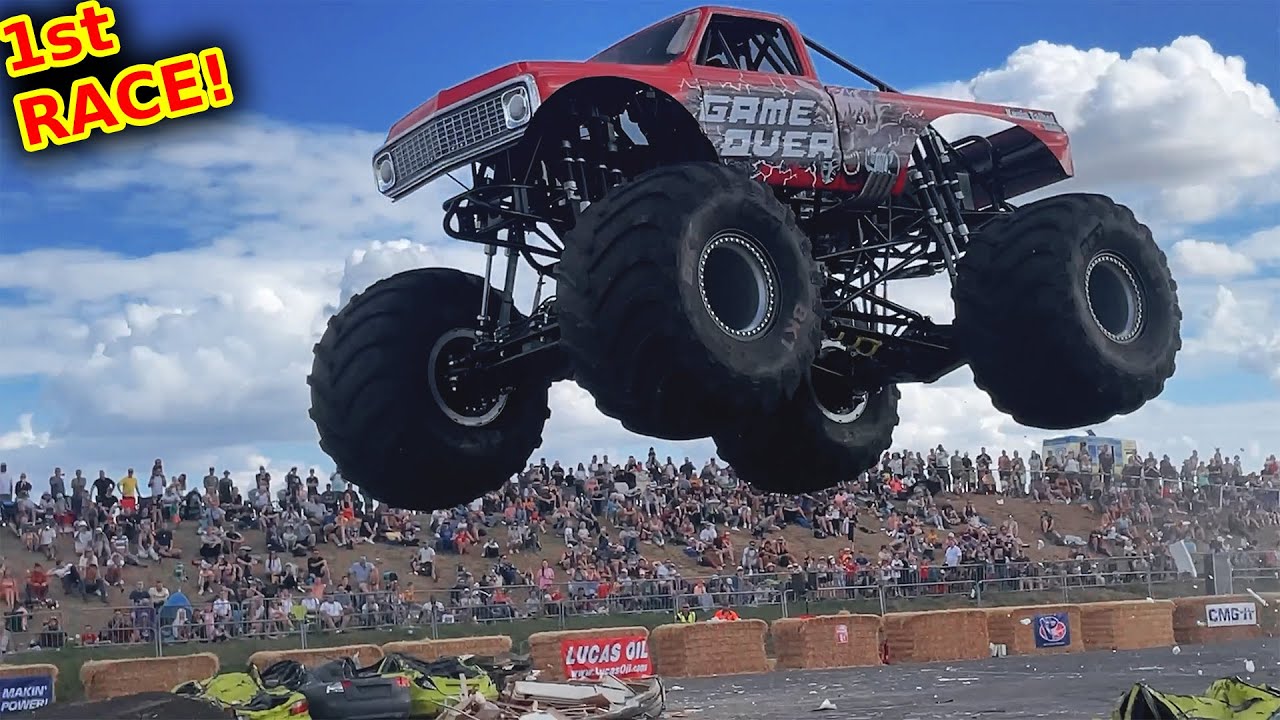 Kevin Talbot 1st Monster Truck RACE & Freestyle