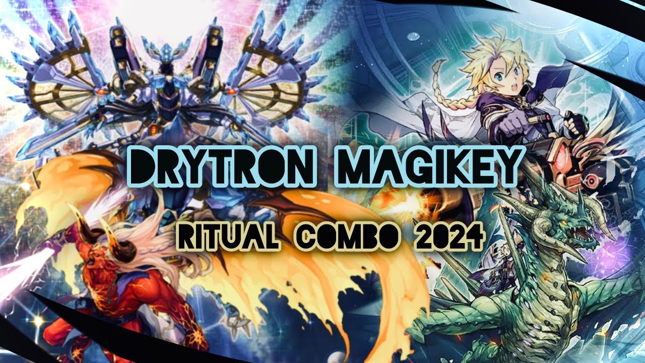 [EDOPro] MAGIKEY COMBO DECK IN 2024?! FEATURING THE NEW DRYTRON MONSTER! - OCG Decklist