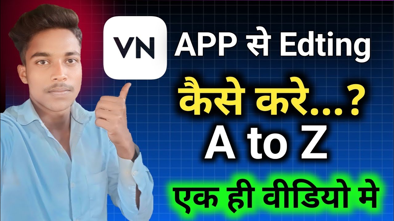 VN app se editing kaise kare | vn video editor full tutorial in hindi | VN app edting||Guddu ki tech