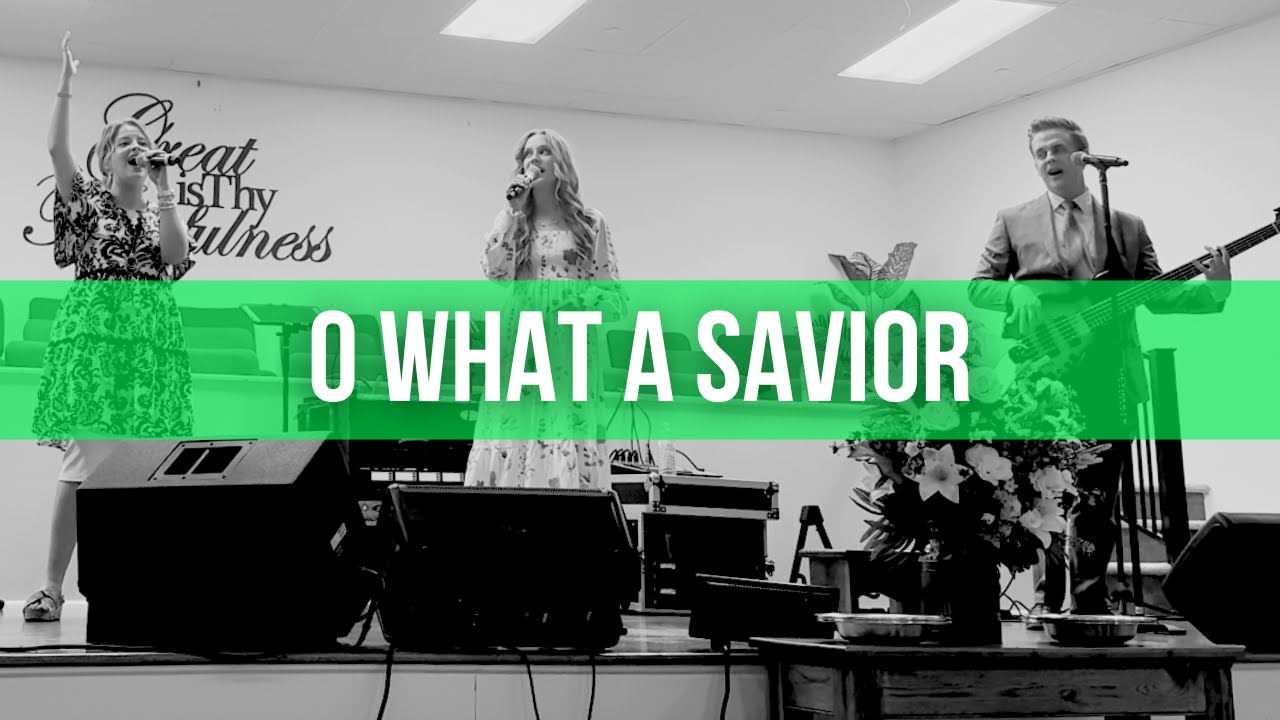 The Rogers Family | O What A Savior