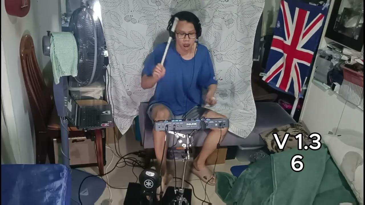 Drum jam #369 - Die, Die My Darling ( Metallica )