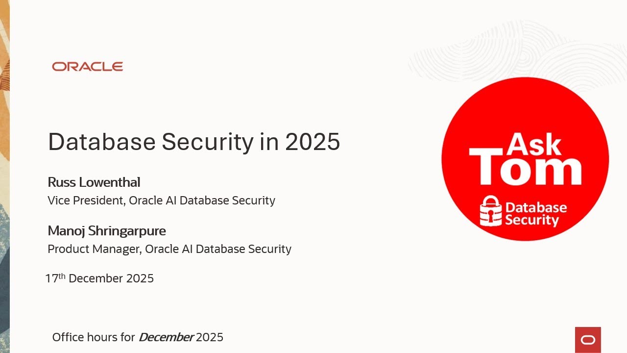 Oracle DB Security: A year in review and a sneak peek at 2026