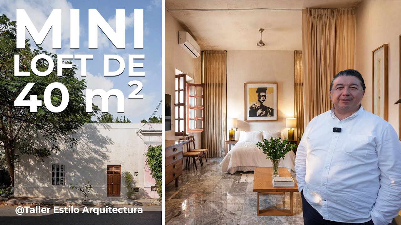 MINI LOFT de 40 m2 en MÉRIDA con ATMÓSFERA JAPONESA | Obras Ajenas | Taller Estilo Arquitectura
