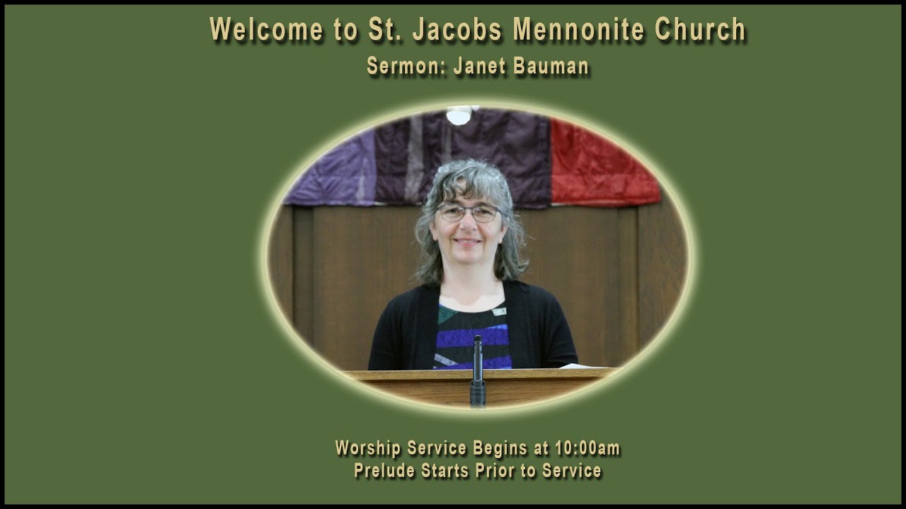 St. Jacobs Mennonite Church | January 4, 2026 | Worship Service