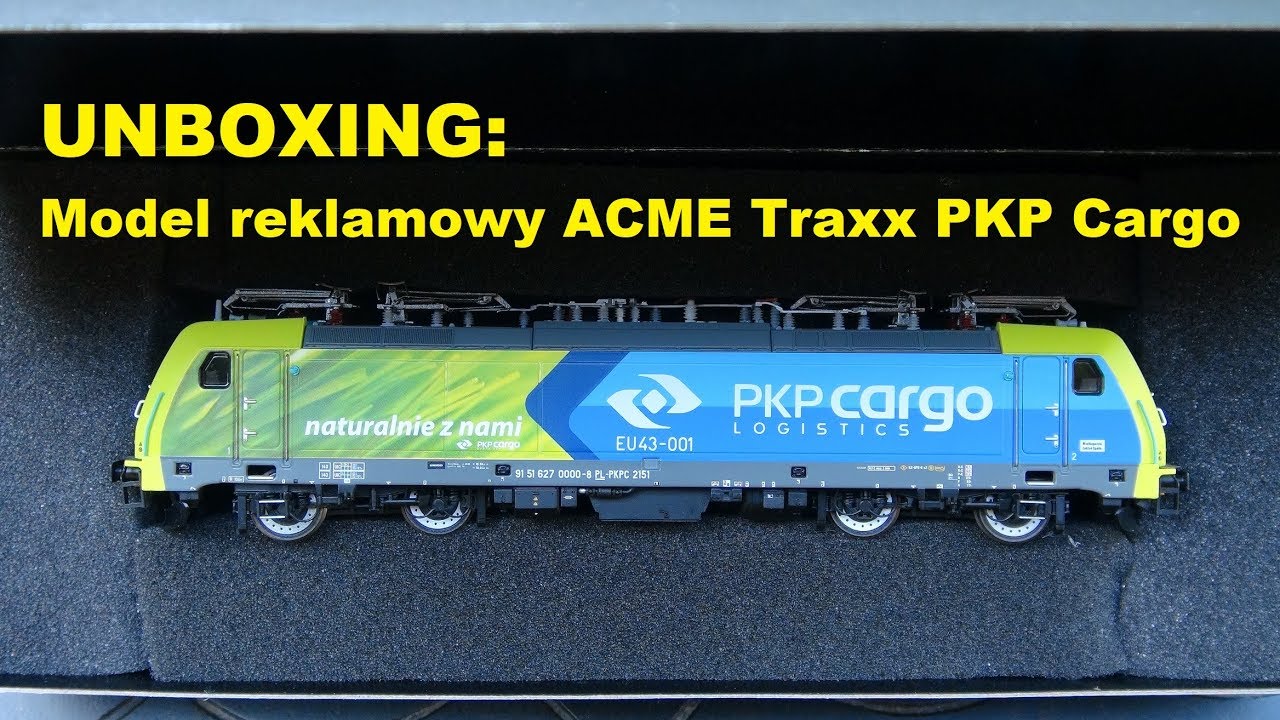 UNBOXING: Model reklamowy ACME Traxx PKP Cargo