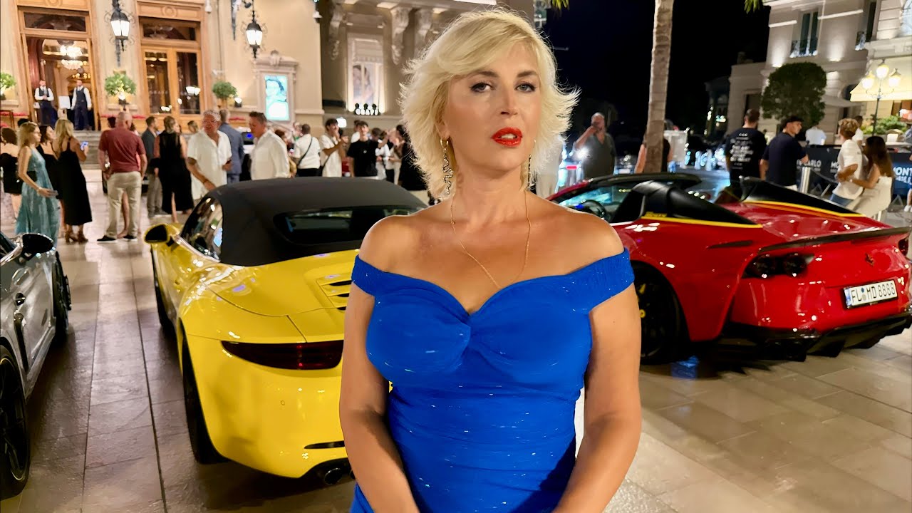 MONACO LADIES BEST SUPERCAR ARRIVALS & BILLIONAIRE LUXURY LIFESTYLE 