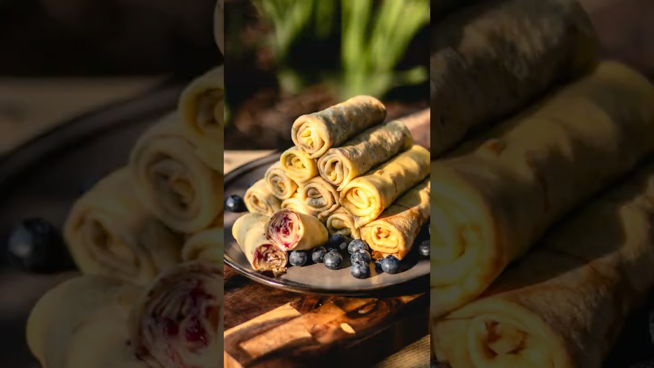 Easy Homemade Crepes Recipe | Perfect for Breakfast or Dessert Treat