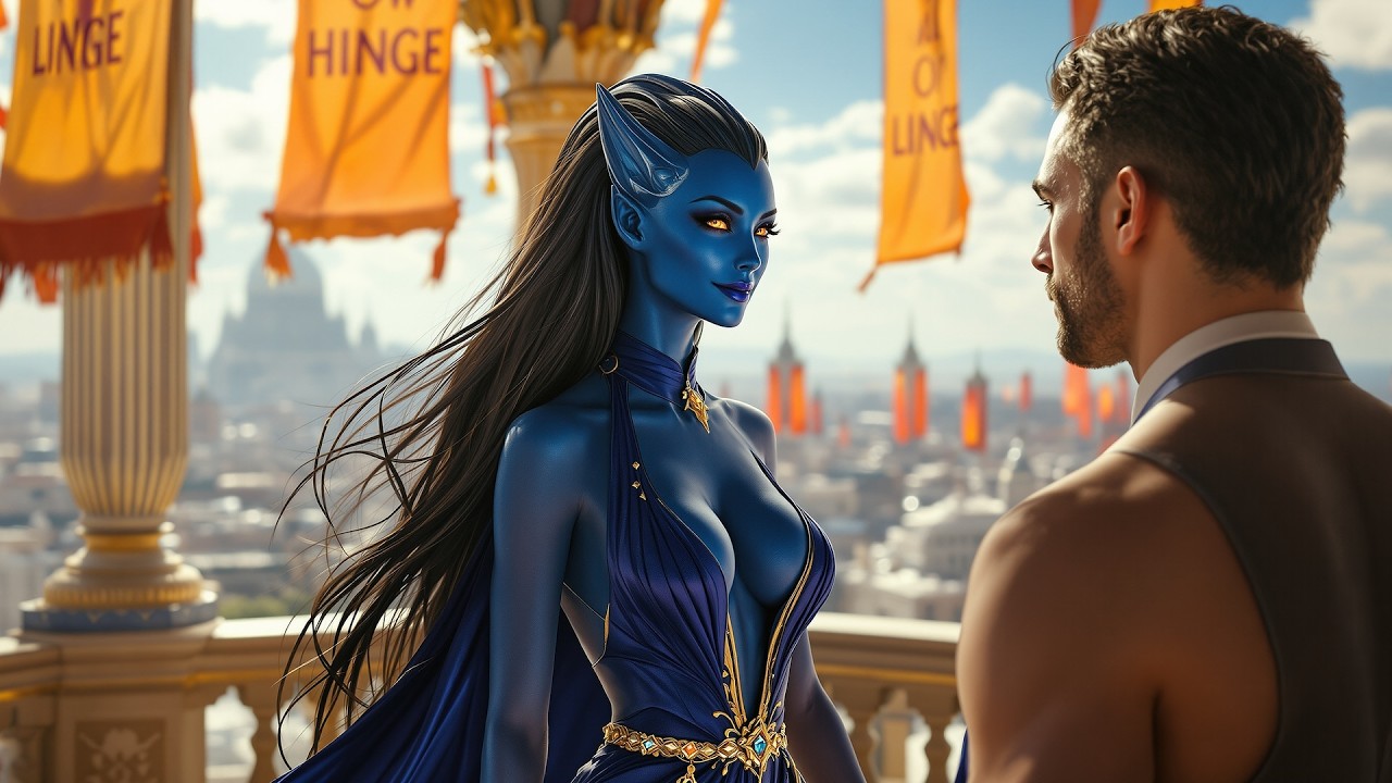 “The Alien General Took My World — I Captured Her Heart”