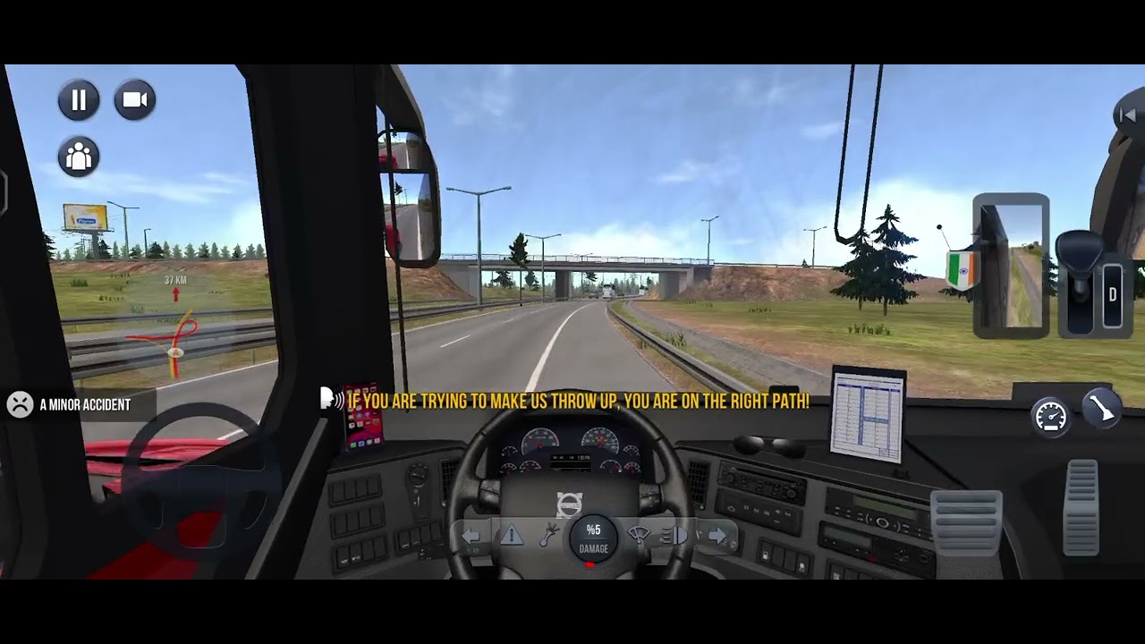 Bus Simulator:Ultimate|Zuuks|Volvo 9600|India🇮🇳|Morning🌄MountainView🏔️Ludhiana toLadhak|ChapatiGamer