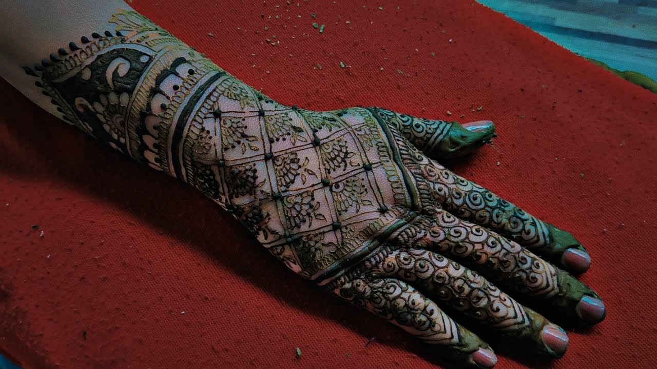 Full hand stylish back hand Mahndi design ll New back Mahndi design ll easy and beautiful Mahndi 