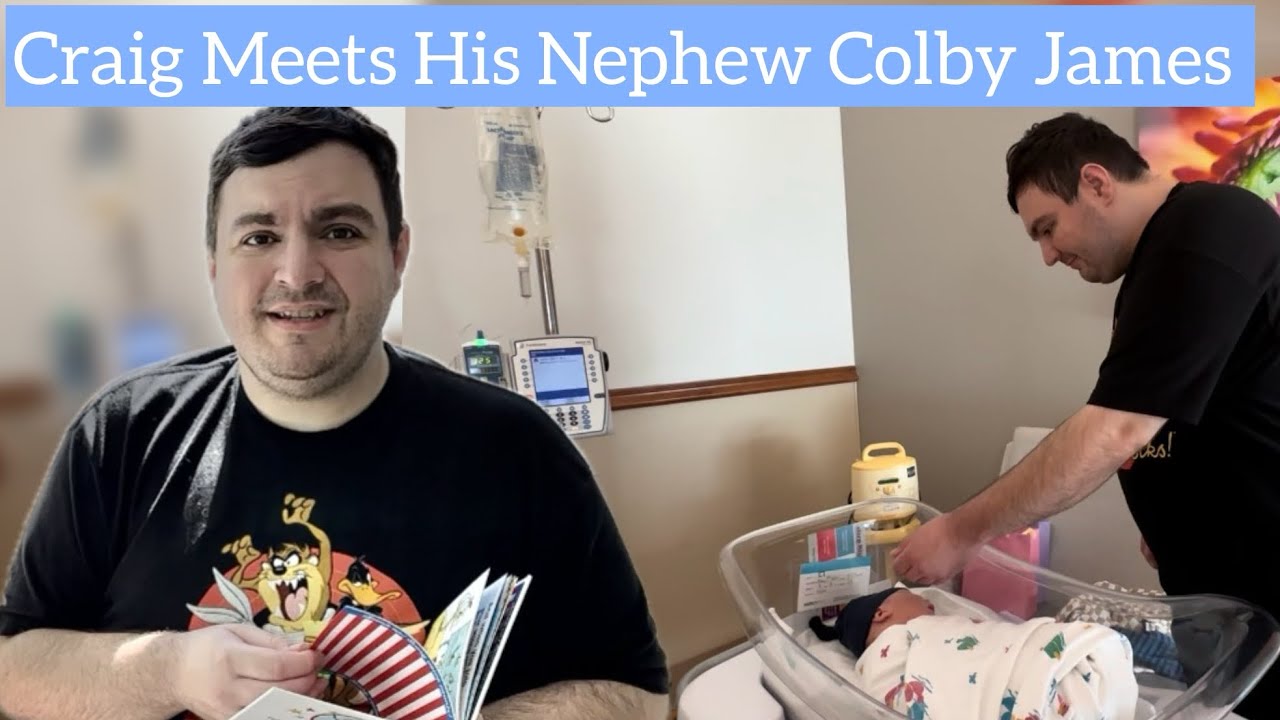 The Baby Is Here! Uncle Craig Meets Colby For The First Time ❤️ Mail Time And A Rainbow