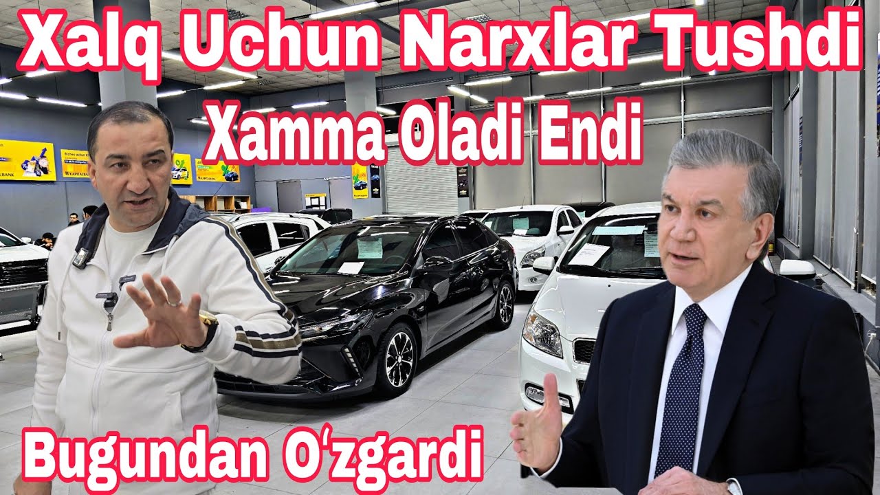 Leader avto citydan Yangi Video Avtokredit Narxlari 2025