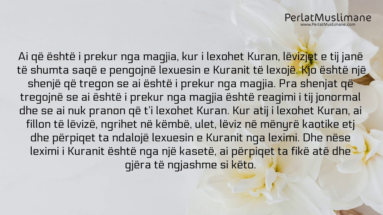 Disa nga shenjat që tregojnë se personi është prekur nga magjia
