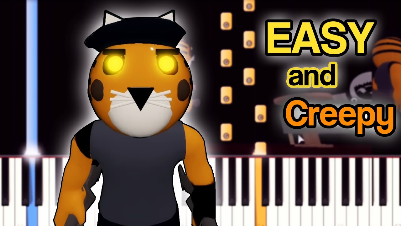 Piggy Book 2: Chapter 3 - TIGRY Theme - EASY Piano tutorial