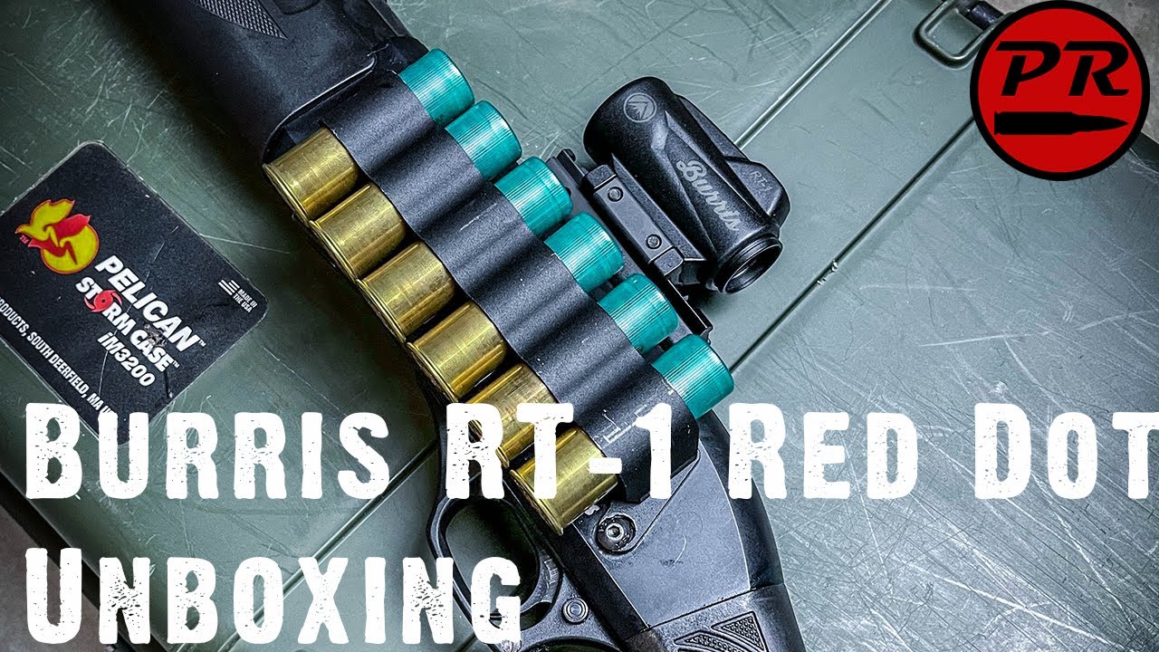 Burris RT-1 Red Dot Unboxing and Test