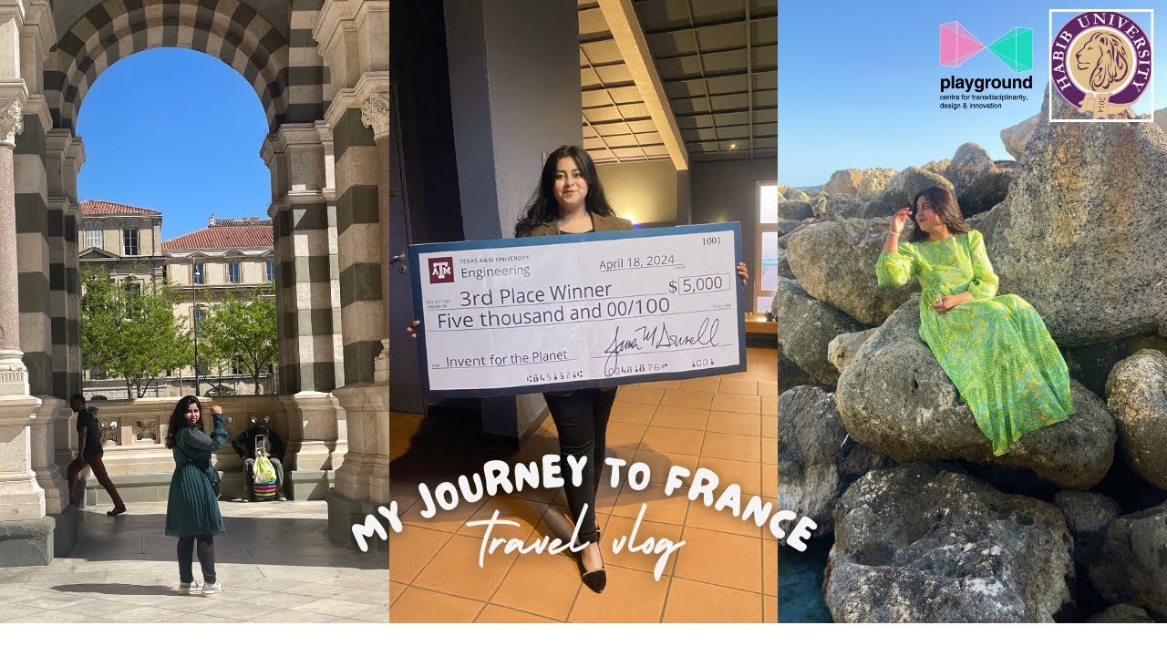 Pakistani Students Win at IFTP 2024 France | Habib University x Texas A&M