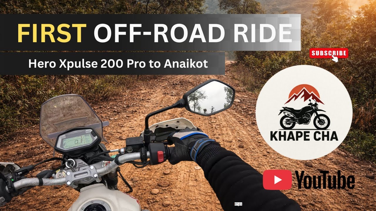 Off-Road Experience on Hero XPulse 200 Pro | Ride to Anaikot | #motovlog  #heroxpulse200bs6 #offroad
