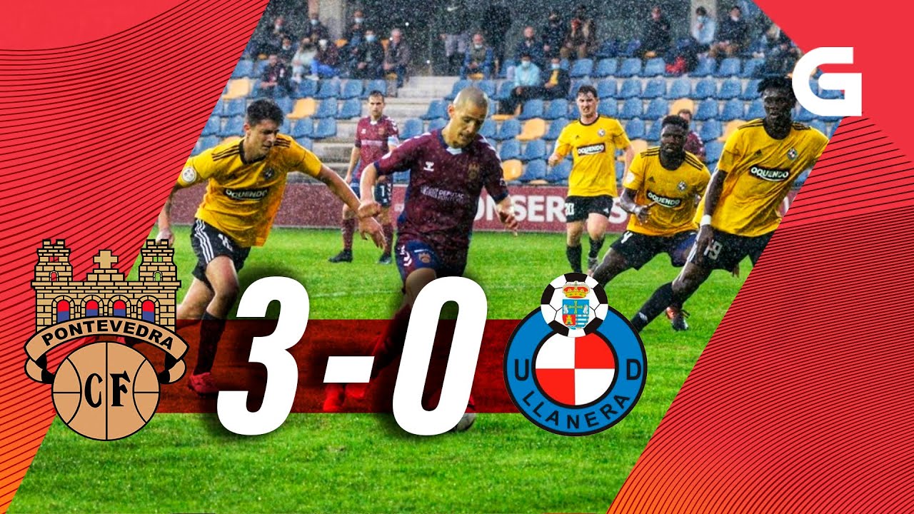 2ª RFEF Pontevedra 3-0 Llanera
