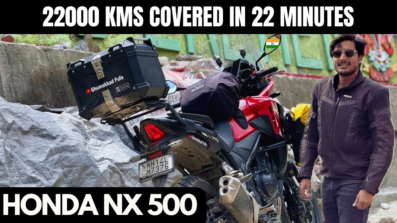 The journey with  Honda NX 500| First 22000 kms 