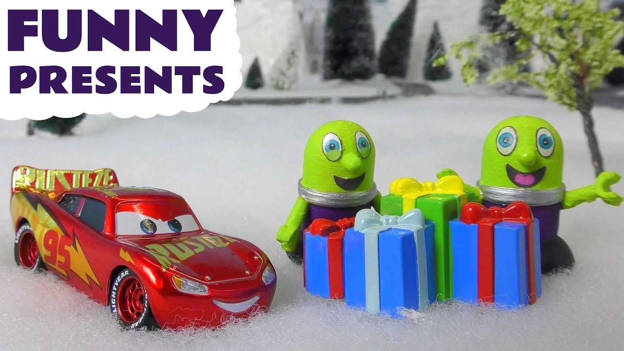 Funlings Funny Presents For Cars Lightning McQueen Story