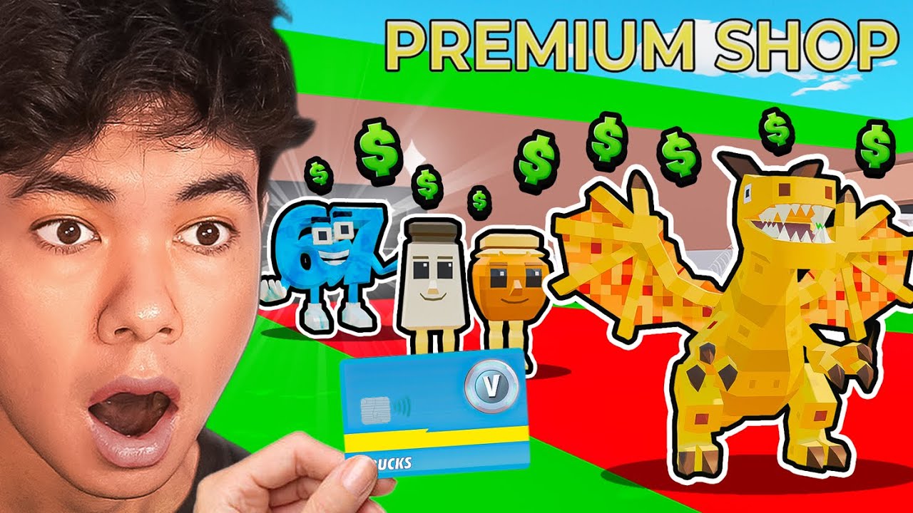 $0 - 1 Trillion Only Using VBUCKS in Steal The Brainrot (Unlimited VBucks)