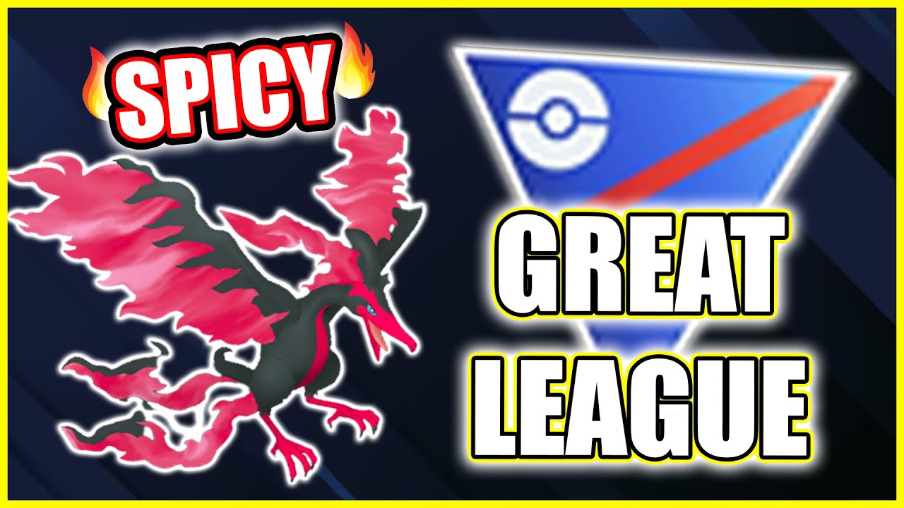 *SPICY* GREAT LEAGUE TEAM with GALARIAN MOLTRES | Go Battle League