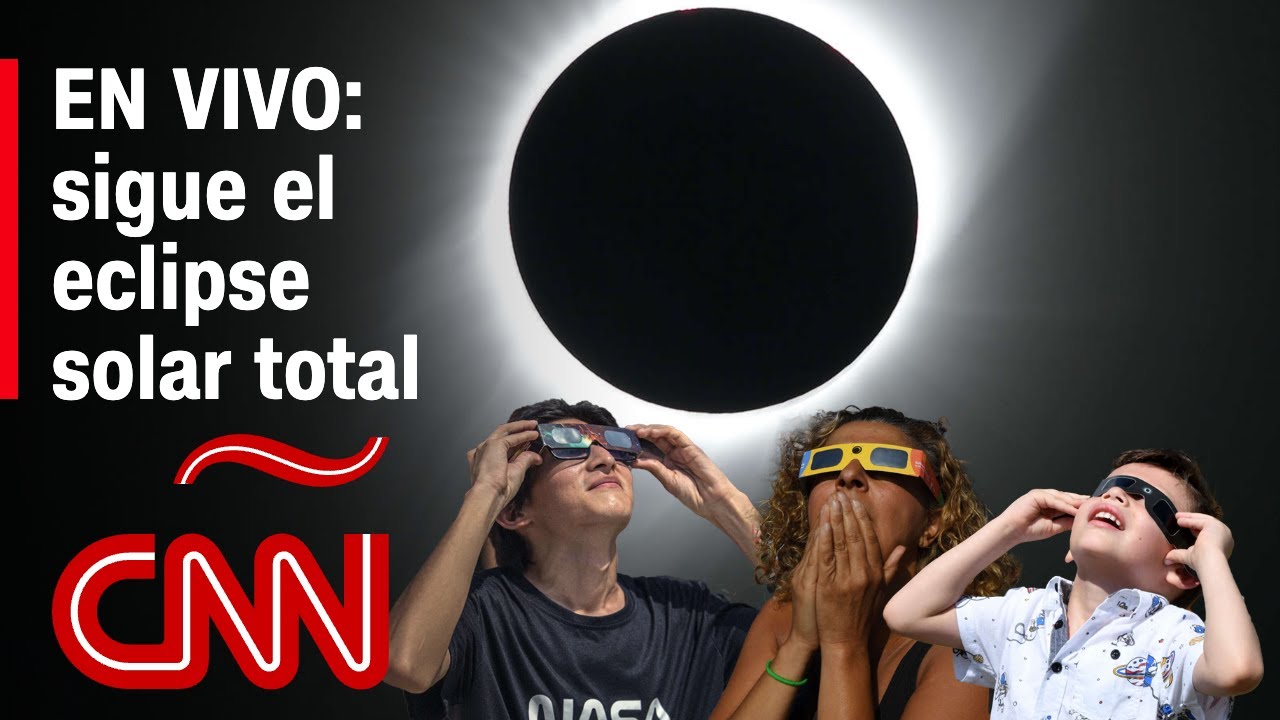 Mira cómo fue el eclipse total solar de 2024 en EE.UU., México y Canadá