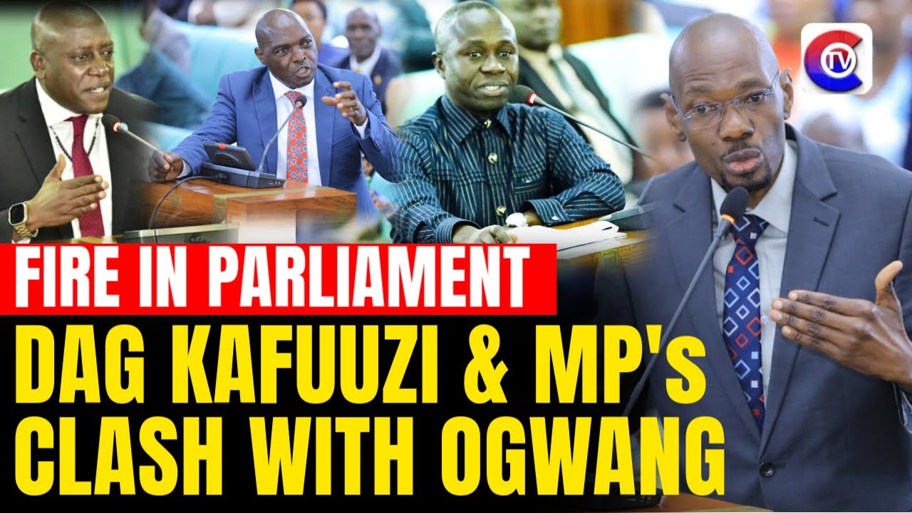 Fire in Parliament: DAG Kafuuzi and MP Barnabas Clash With Peter Ogwang Over Teachers' Recruitment