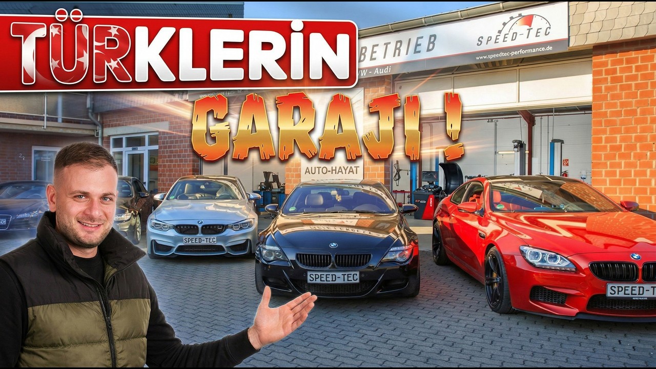 Almanya'daki TÜRK tamirhanesi Gittim ! | Çılgın TÜRKLER ?