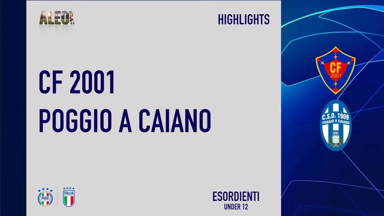 Highlights CF2001 - Poggio a Caiano