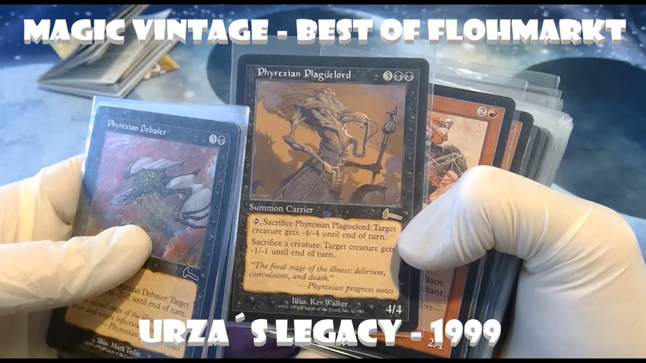 Magic Vintage Schätze 75: BEST OF FLOHMARKT - Teil 40: URZAS LEGACY (1999) Deck PHYREXIAN ASSAULT