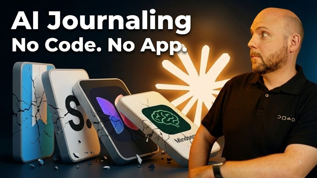 Apple's Journal App Failed Me. So I Built My Own with Claude. No Code.