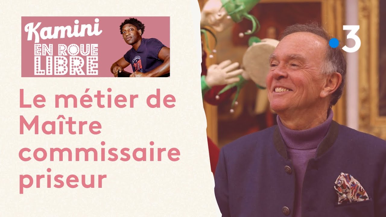 Kamini et le Maître commissaire-priseur à Vendôme