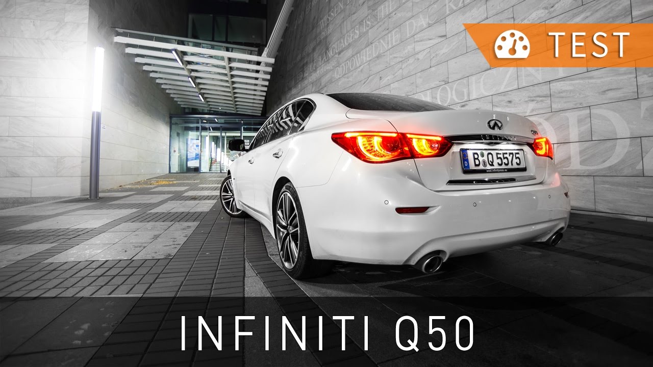 Infiniti Q50 2.2D Sport Tech (2015) - test [PL] [review ENG sub] | Project Automotive