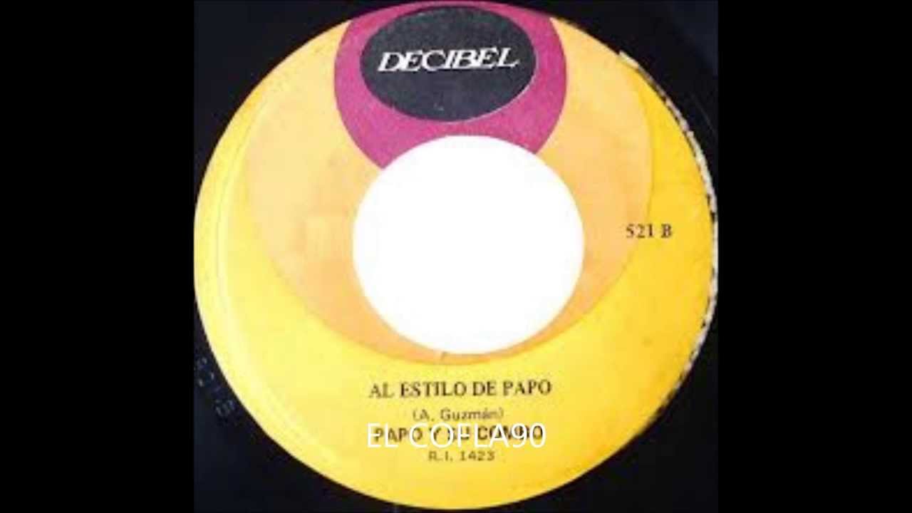 NO VALE LA PENA   PAPO Y SU COMBO