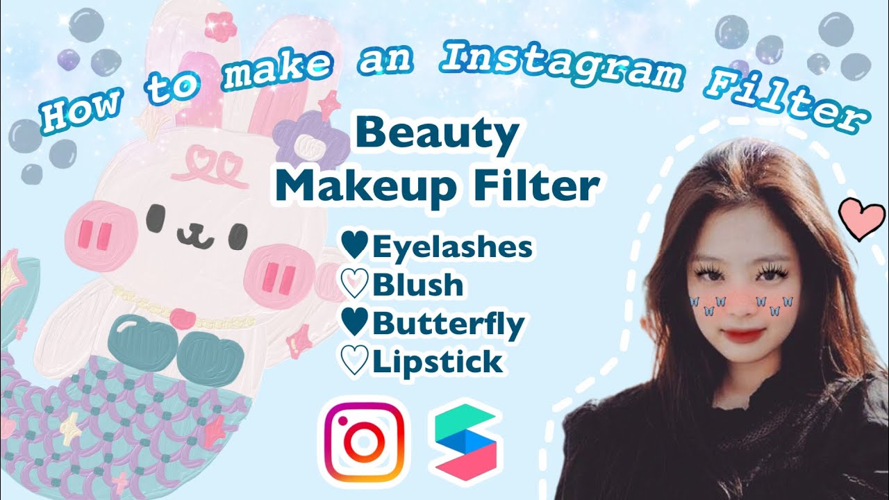 Beauty Makeup Face Filter | How to make an Instagram Filter | Spark Ar Tutorial