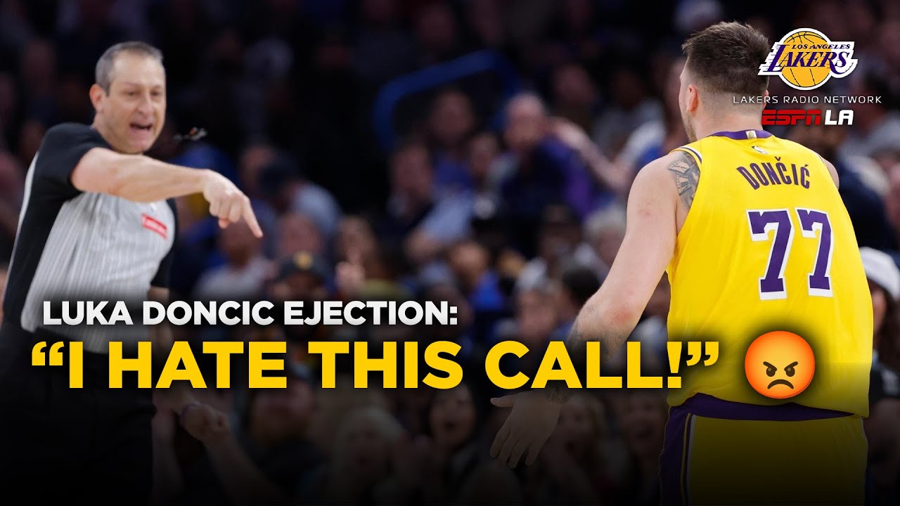 John Ireland FURIOUS over Luka Dončić Ejection vs Thunder - Lakers Radio Network