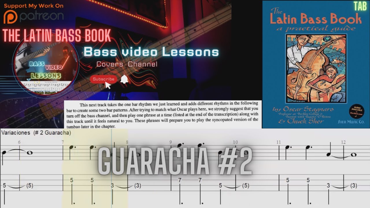 The Latin Bass Book -#2 -Guaracha (cd1 - Track 3) Oscar Stagnaro