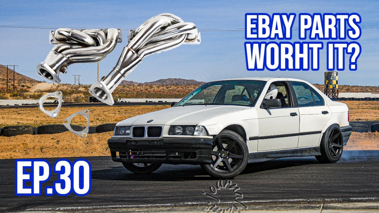 Установка и обзор равнодлинных выпускных коллекторов E36 с eBay! [Эпизод 30 Как собрать недорогой...