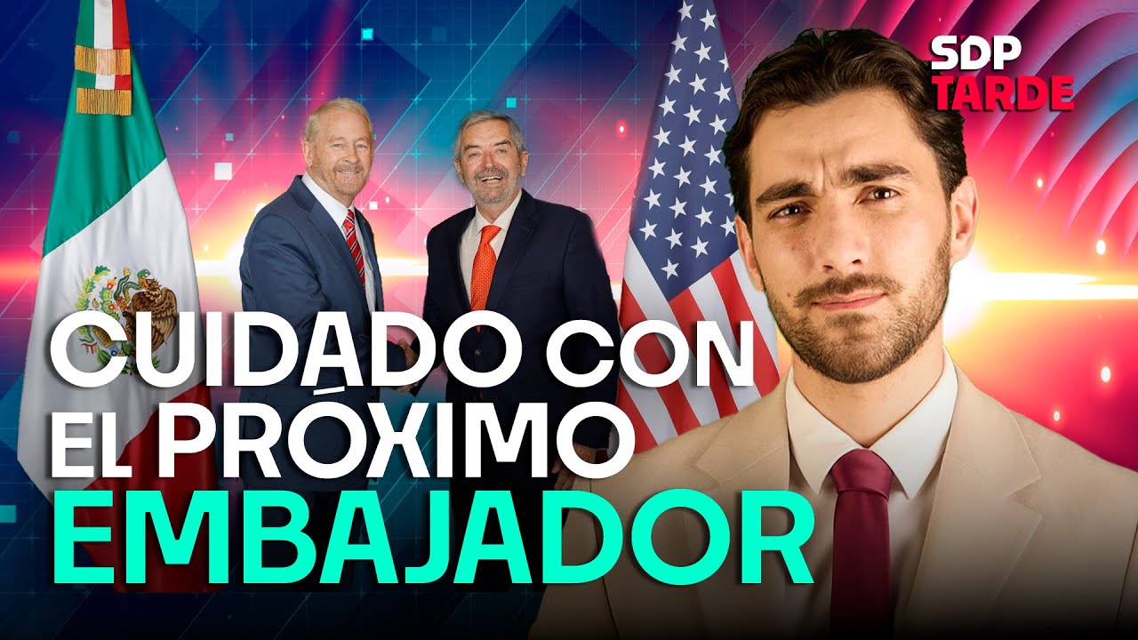 ¿QUIÉN es el EMBAJADOR de EU en MÉXICO, RON JOHNSON🇺🇸?Kurt Hackbarth en entrevista con JULIÁN MAZOY