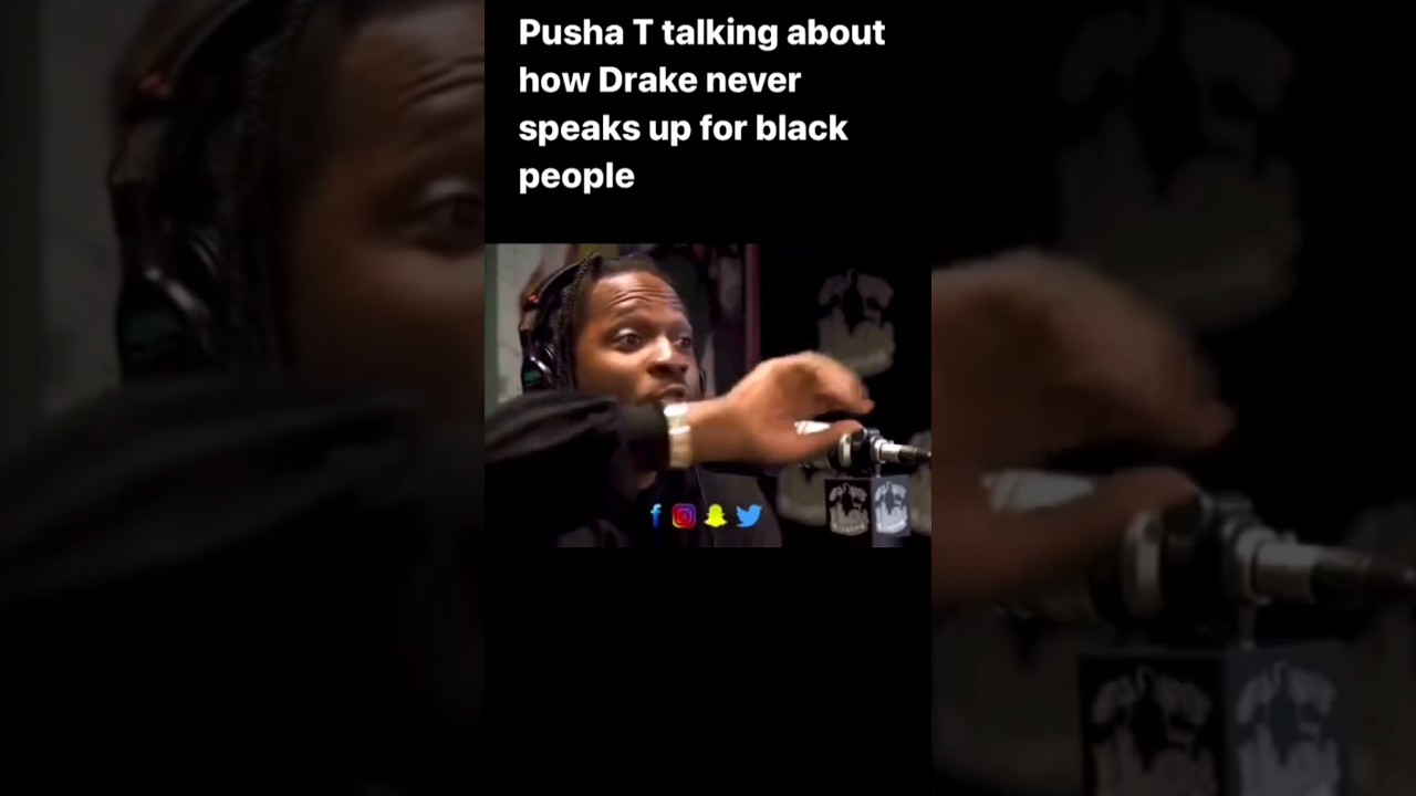 Pusha T: Drake Doesn't Speak Up on Black Issues, Questions Why Is Drake So Silent 
