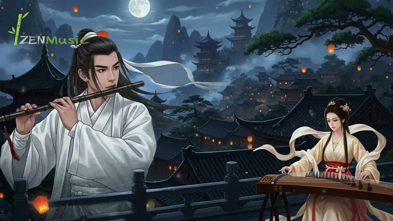 Chinese Bamboo Flute Music for Sleep 😴 Soft Dizi Sounds for Deep Rest |  Calm & Meditation Focused