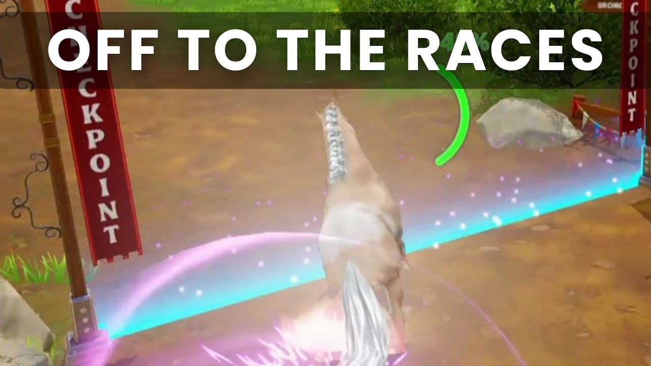 Star Equestrian: Dazzle sneaks off to the Races