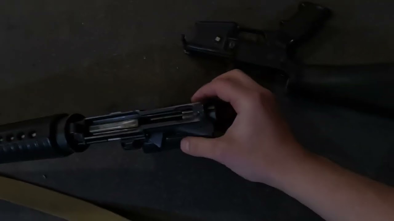 разборка m16 (C7A1)