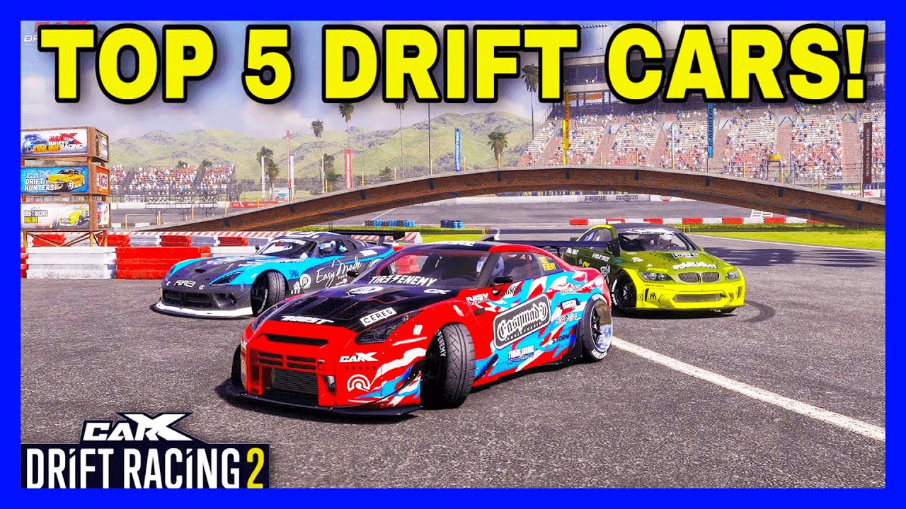 Top 5 BEST Cars in CarX Drift Racing 2