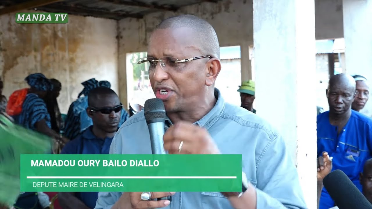 Discour de Mamadou Oury Bailo Diallo députe maire de Vélingara