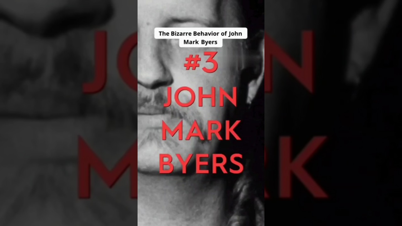 John Mark Byers Strange Behavior 🤔  #fyp #crime #shorts