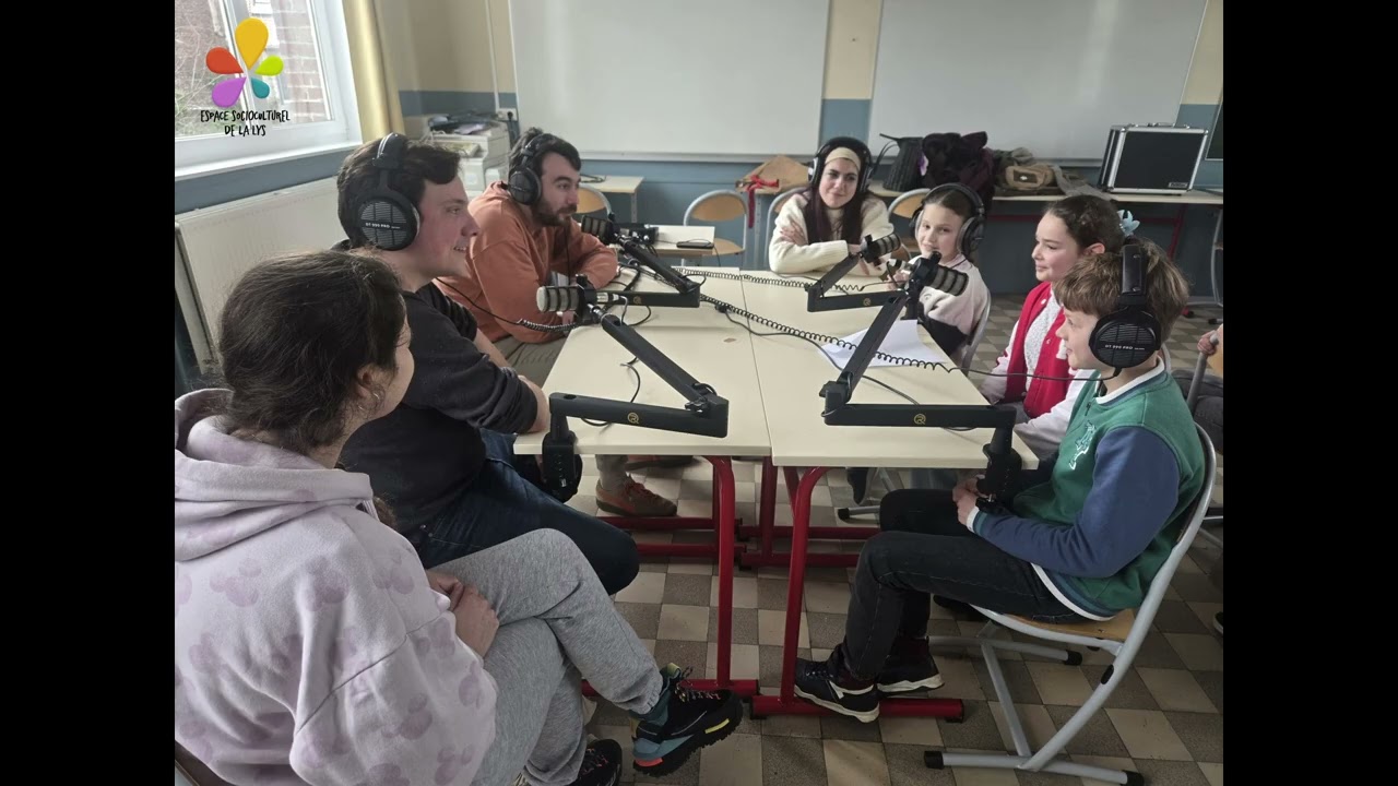 WebRadio à l'école du centre pour la semaine culturelle à la découverte de l'Argentine.
