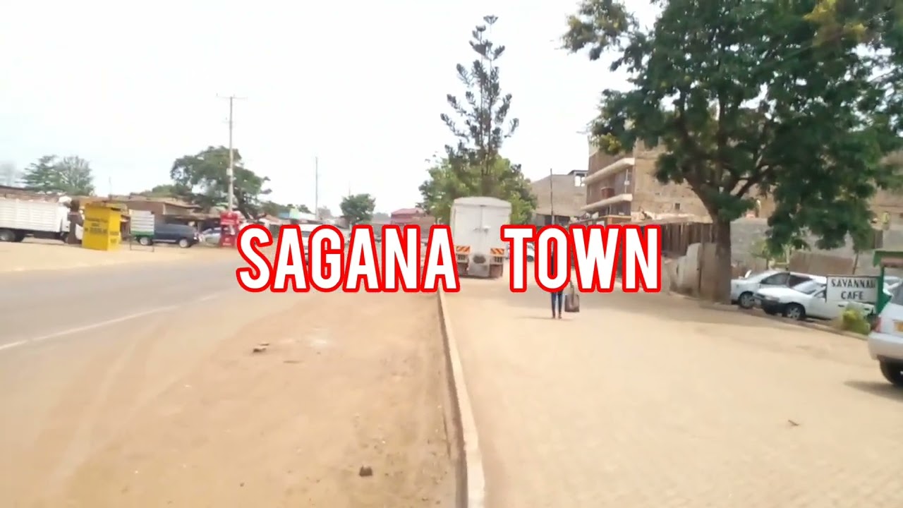 WALK WITH ME KNOW YOUR TOWN, SAGANA TOWN FULL VIEW , YOU WILL BE SHOCKED